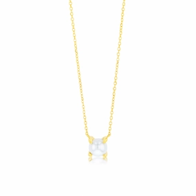 1.53 Carat Freshwater Pearl Pendant with 45cm Chain in 9ct Yellow Gold
