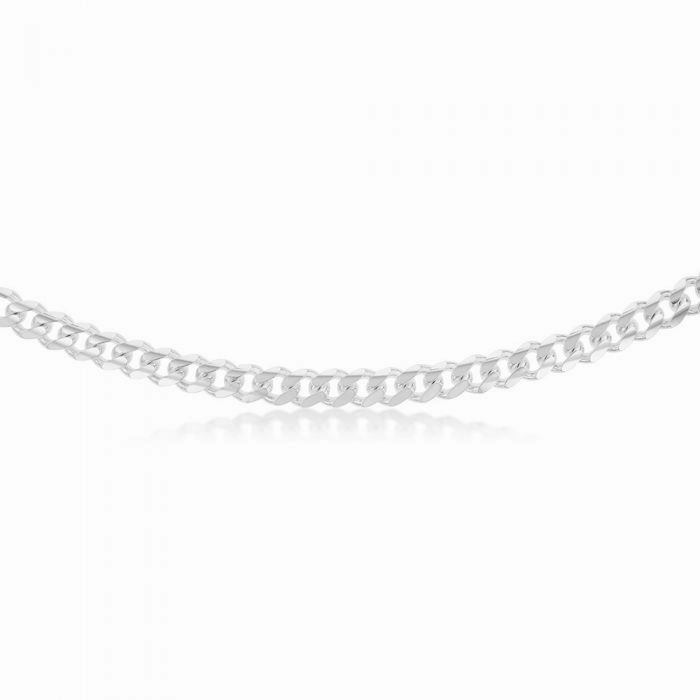 55cm Sterling Silver Curb Chain