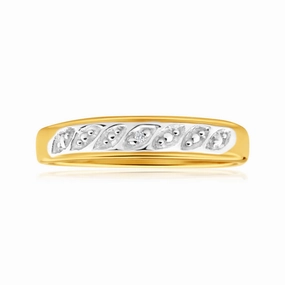 9ct Yellow Gold Sublime Diamond Ring