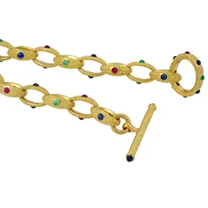 Alex Sepkus Cabochon Toggle Bracelet - B-2