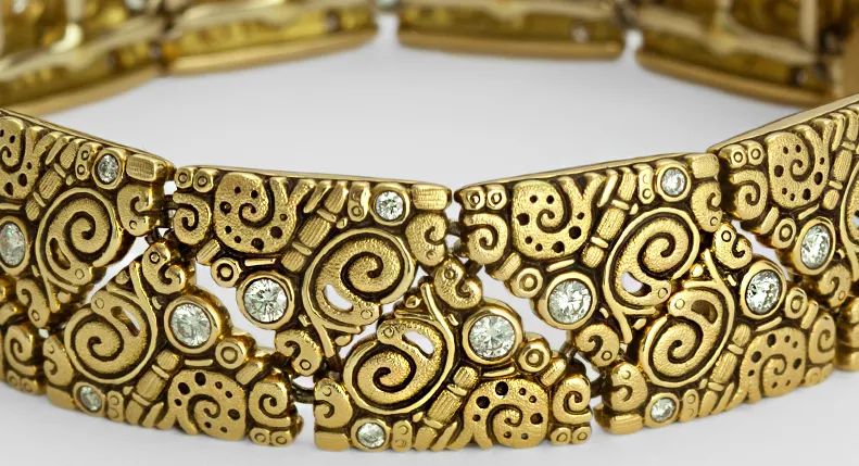 Alex Sepkus Paisley Bracelet - B-45D
