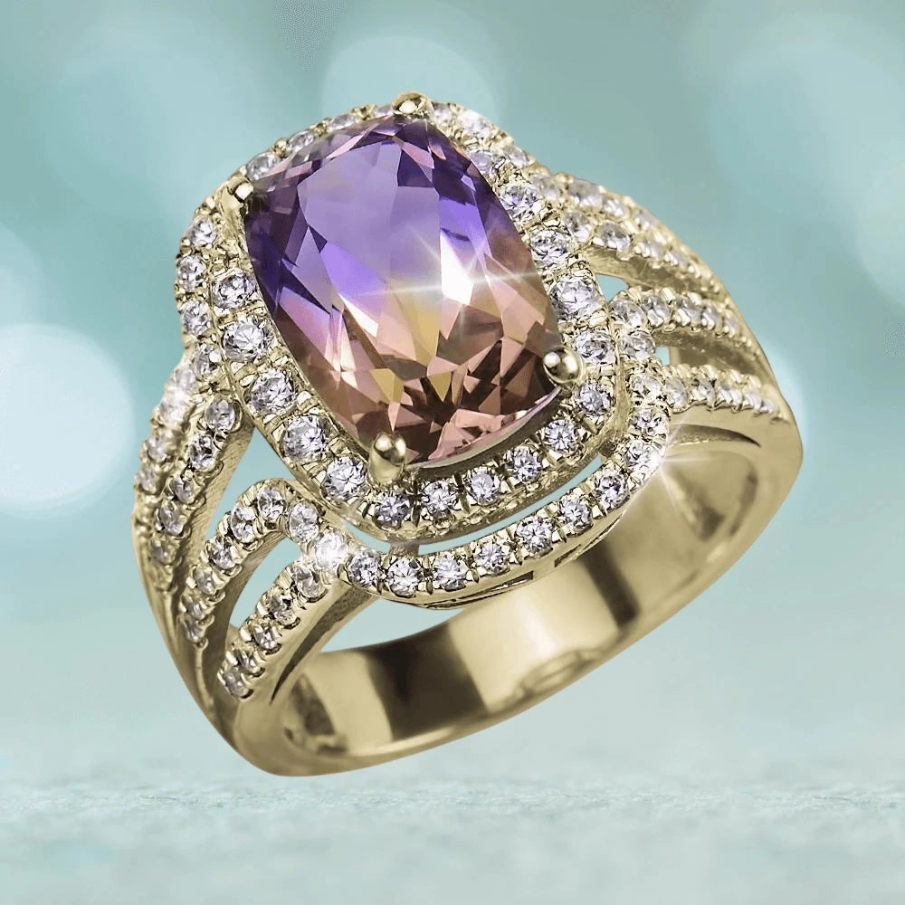 Ametrine Ring