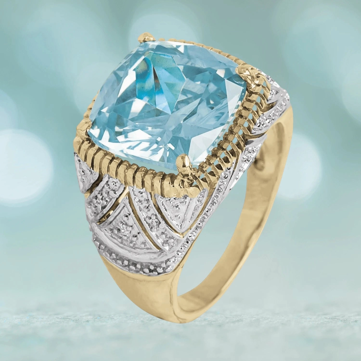 Aqua Torre Ring