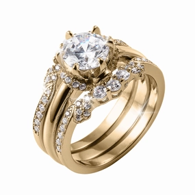 Ardent Embrace Bridal Ring Set
