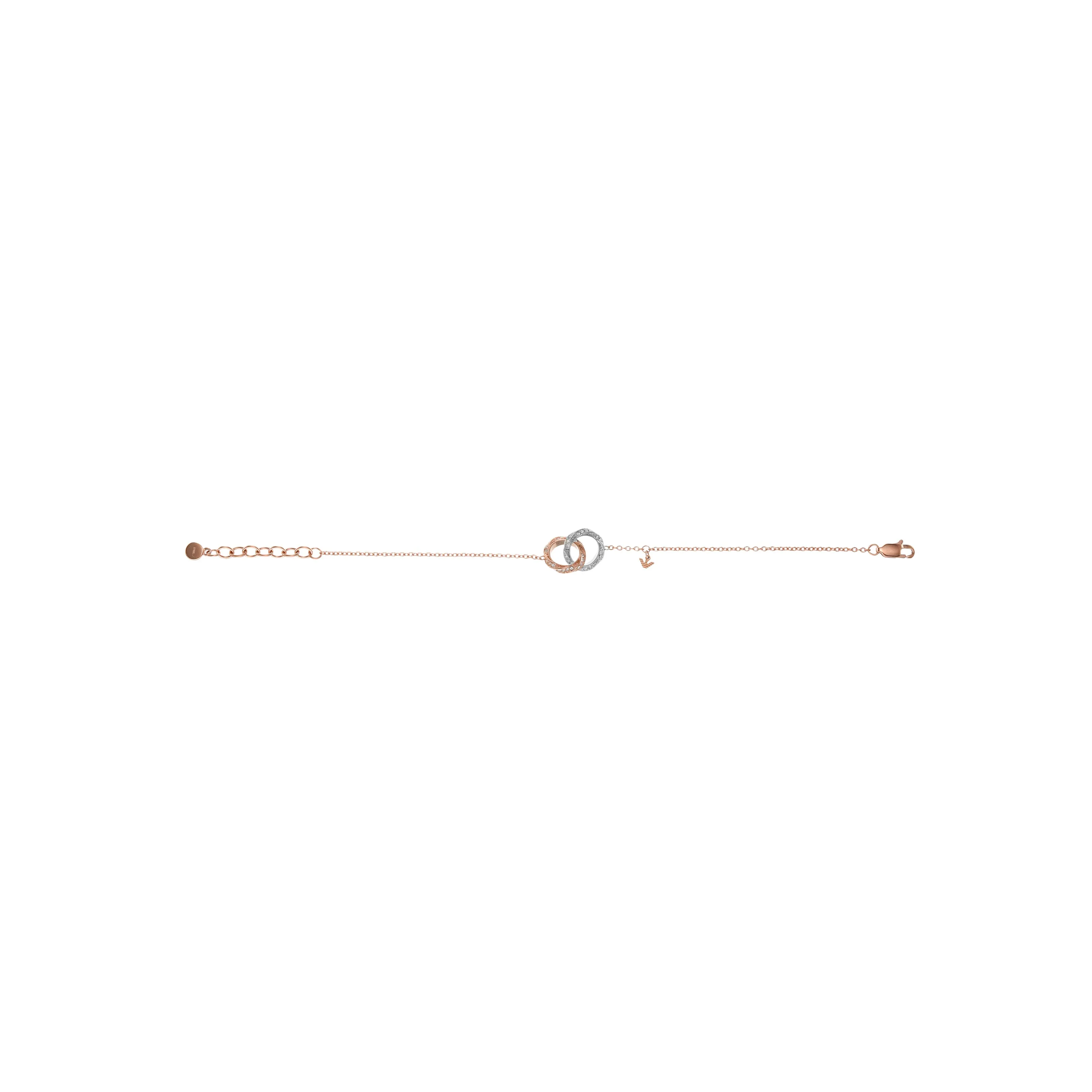 Armani Elegance Two Tone Crystal Bracelet EGS3005221