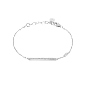 Armani Sophisticated Sterling Silver Bracelet with Zirconia EG3592040