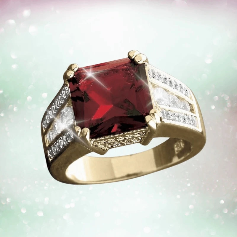Astra Garnet Ring