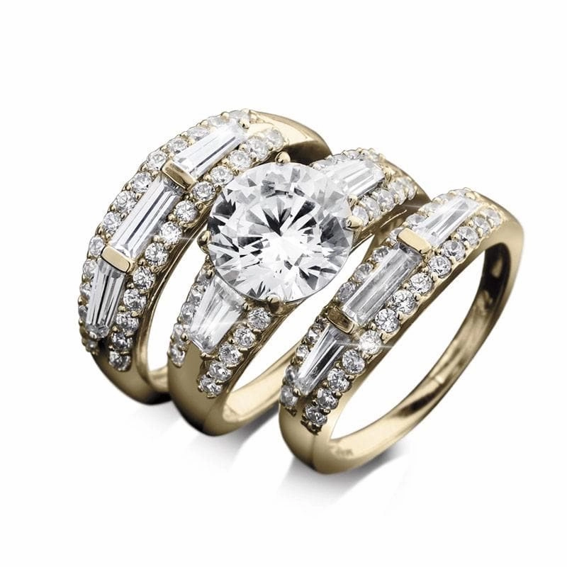 Bali Golden Bridal Ring