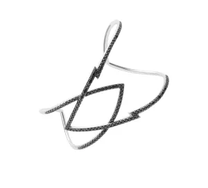 Black Diamond Lady Stardust Marquise Cuff