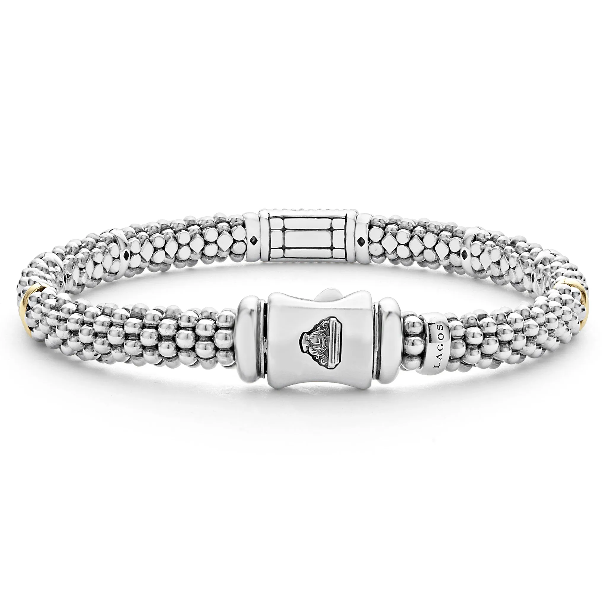 Blue Sapphire Caviar Bracelet | 6mm (Size M)