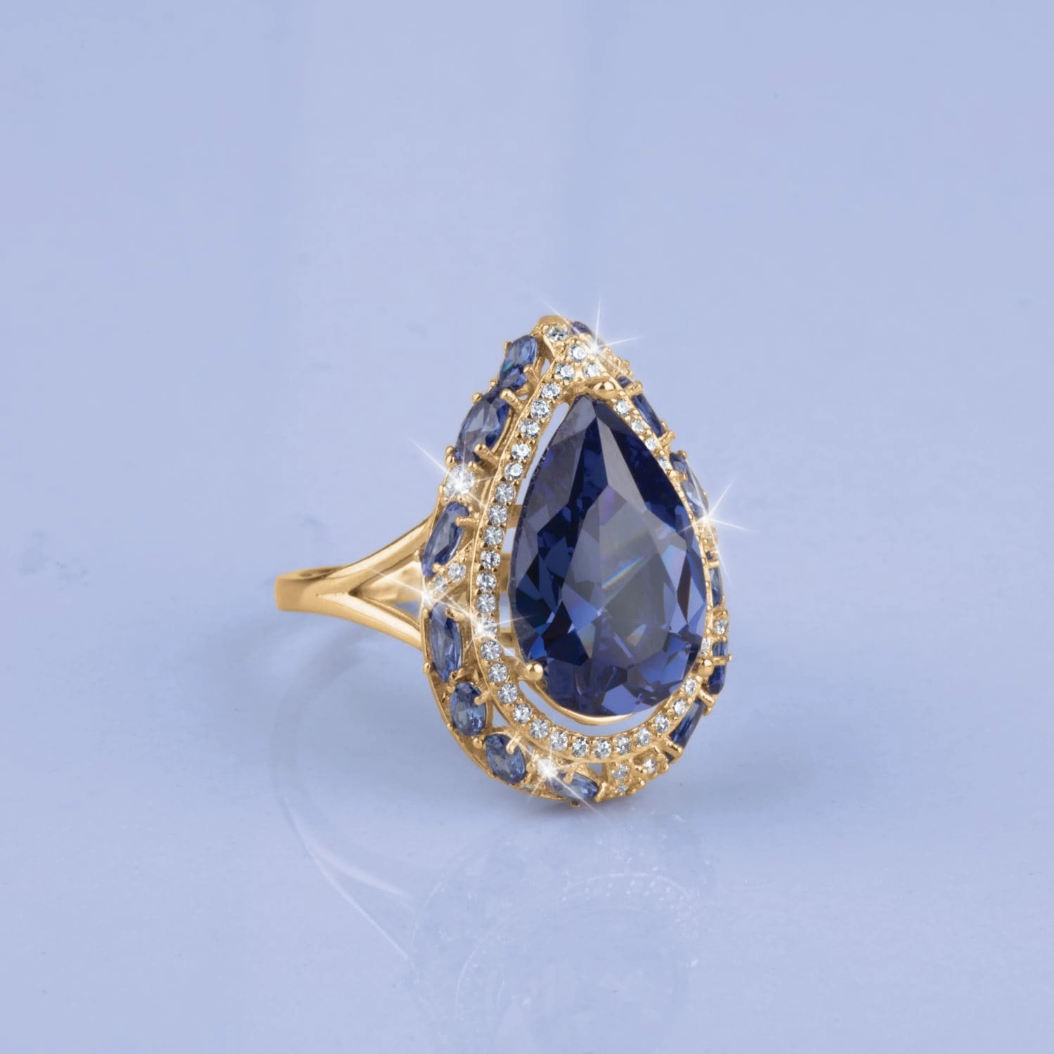 Blue Fairytale Ladies Ring