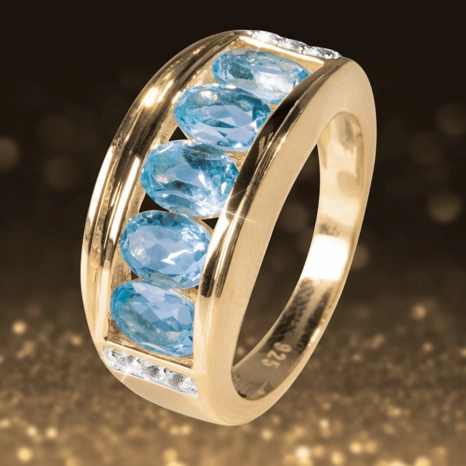 Blue Topaz Dreams Ring