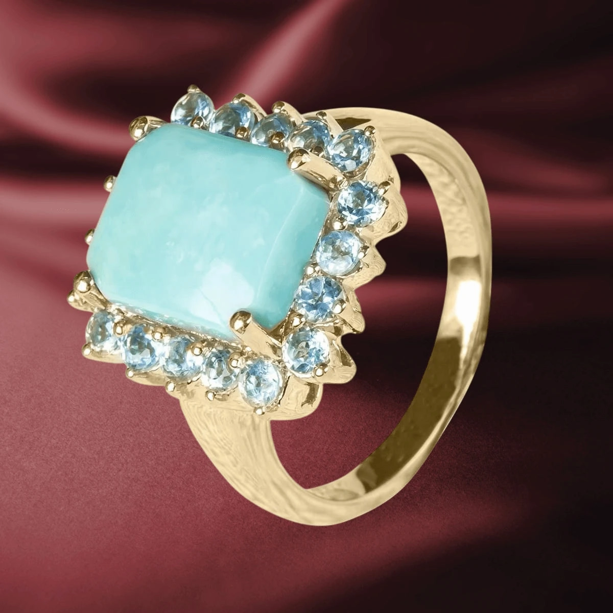 Blue Topia Ring