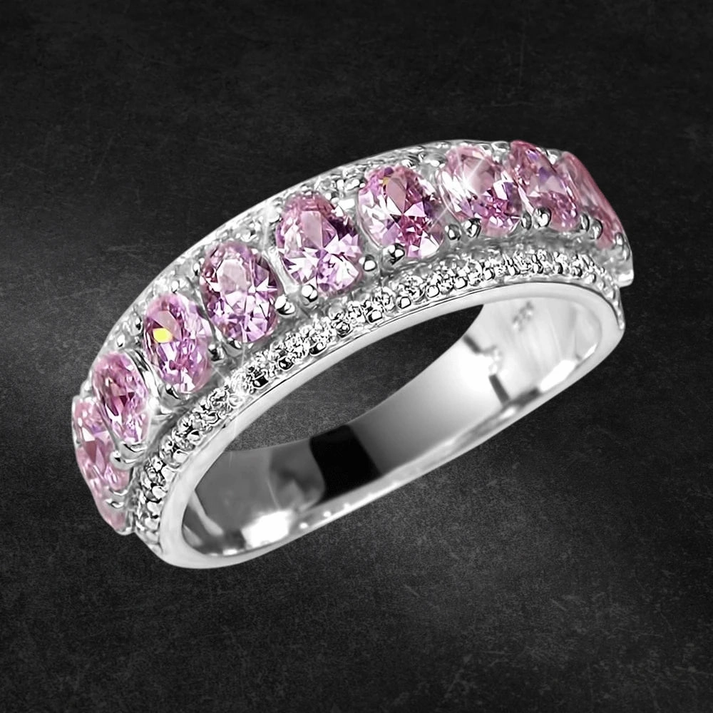 Blush Eternity Ring