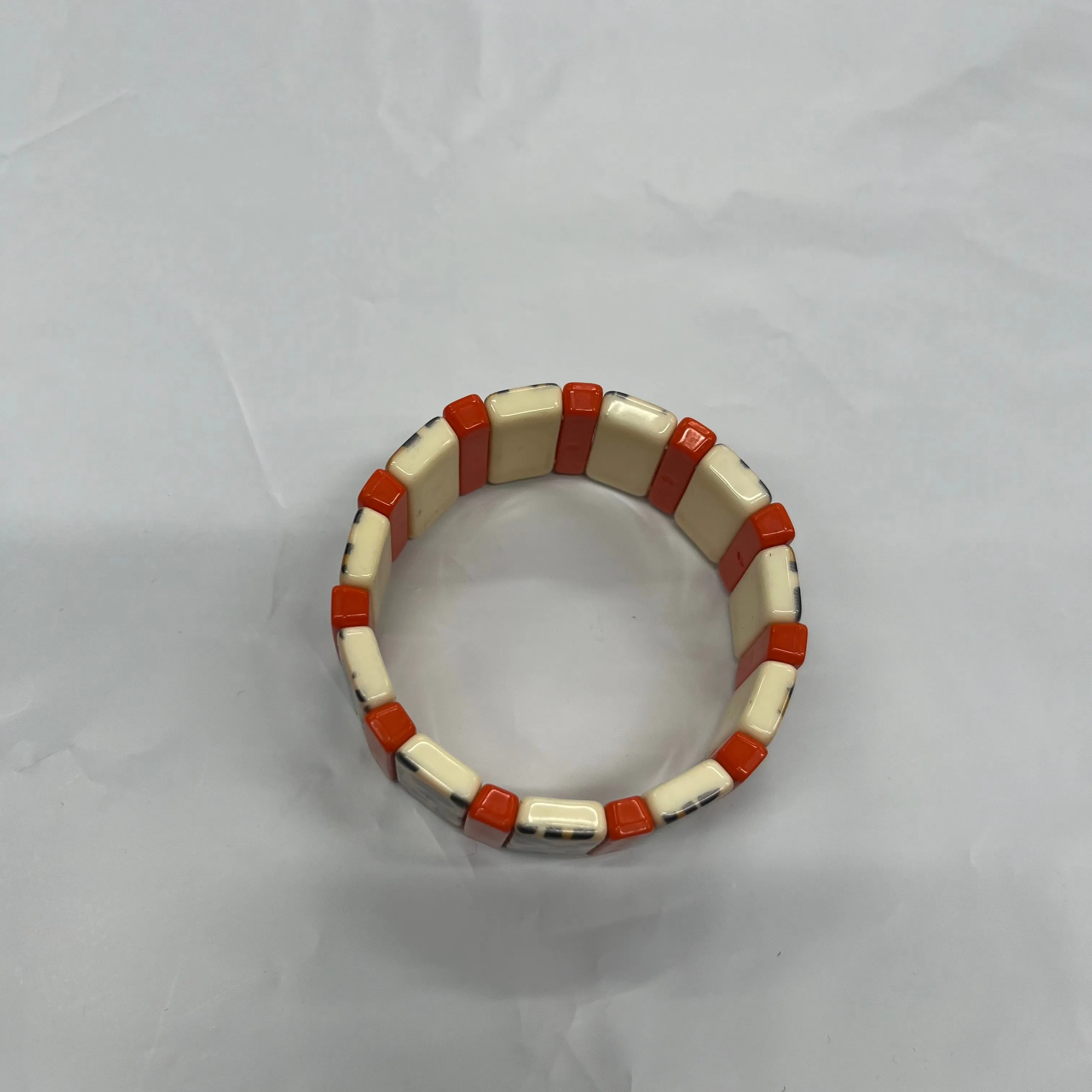 Bracelet Bangle By Clothes Mentor Acrylic Tile Stretch Bracelet