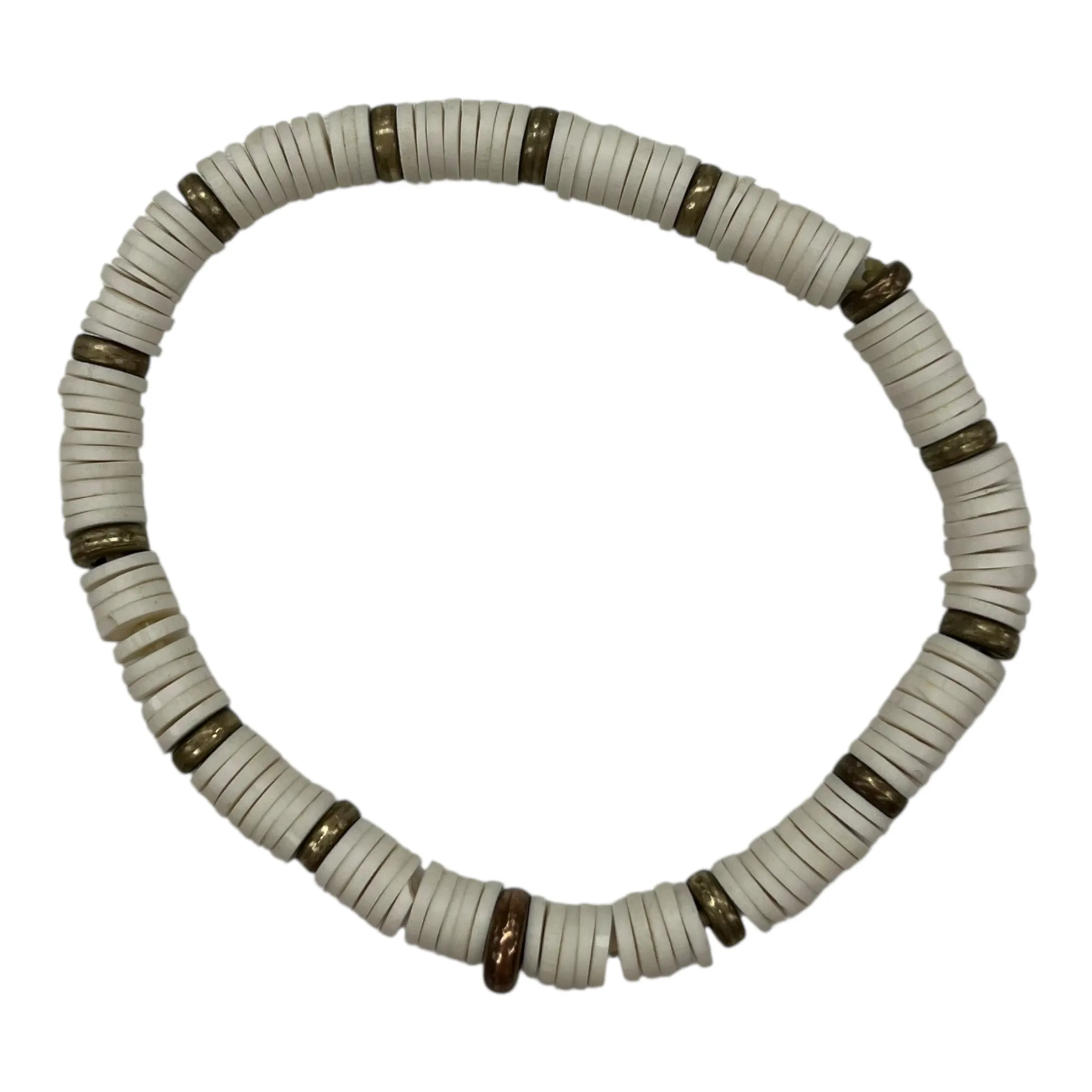 Bracelet Beaded By Clothes Mentor In Cream