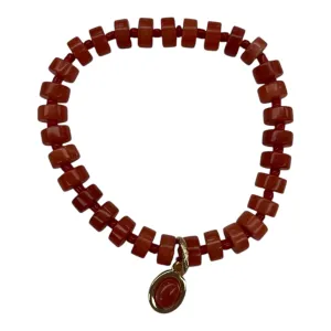 Bracelet Beaded By Clothes Mentor In Orange