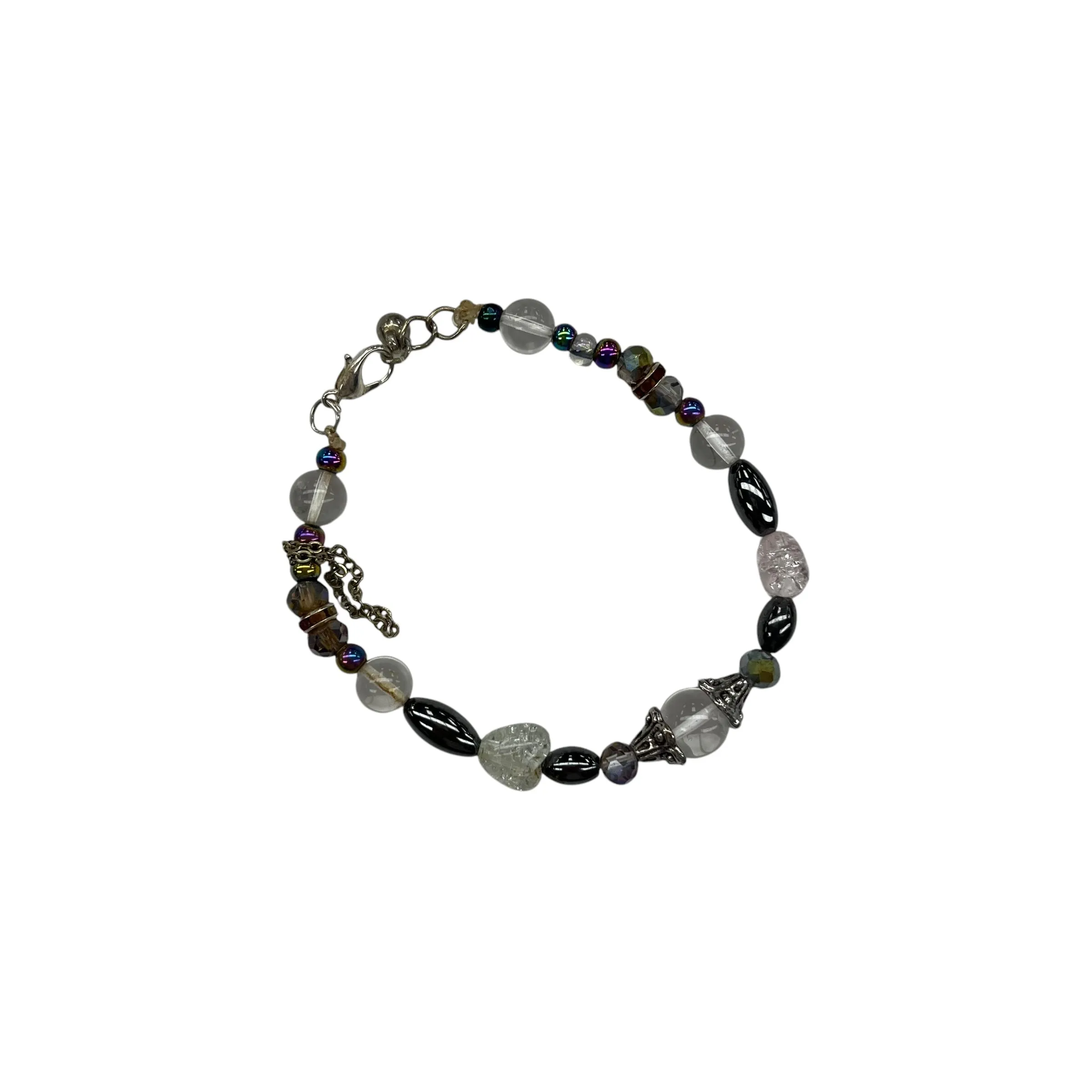 Bracelet Beaded By Clothes Mentor In Purple