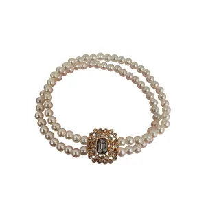 Bracelet Beaded By Cme In White