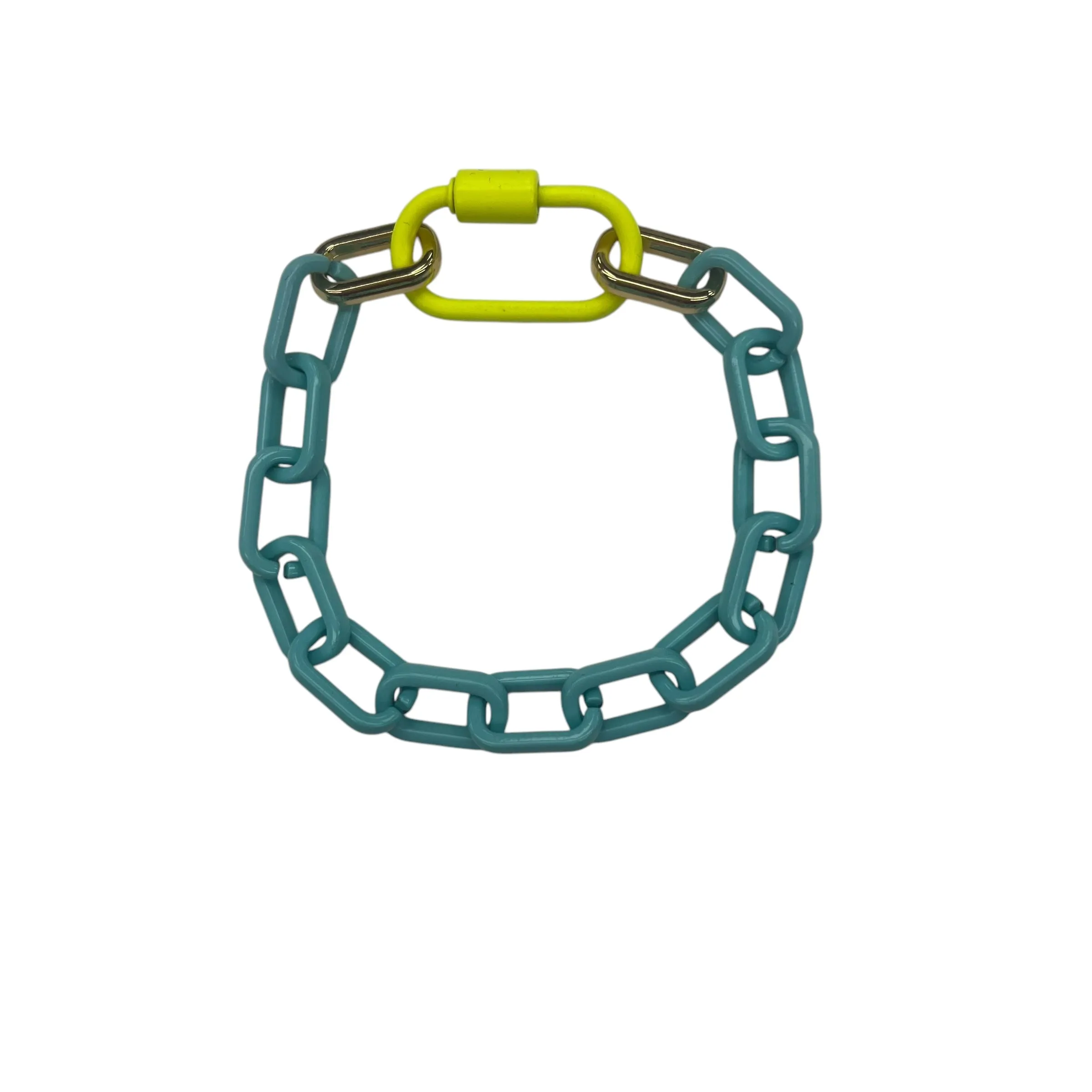 Bracelet Chain By Clothes Mentor In Aqua