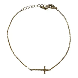 Bracelet Chain By Clothes Mentor In Gold