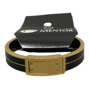 Bracelet Cuff By Michael By Michael Kors In Black & Gold