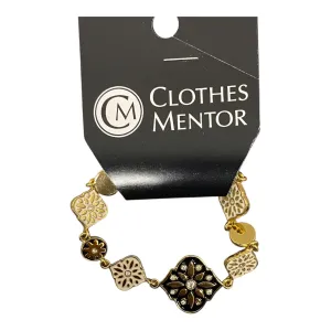 Bracelet Designer By Kate Spade In Gold & White