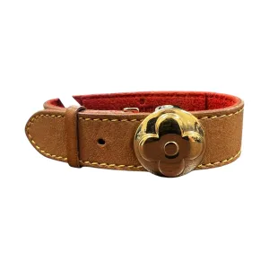 Bracelet Luxury Designer By Louis Vuitton In Brown & Gold