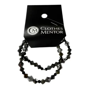 Bracelet Other By Cme In Black & Grey, Size:02 Piece Set
