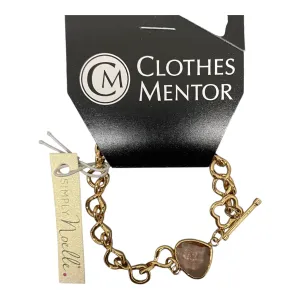 Bracelet Other By Simply Noelle In Gold & Pink