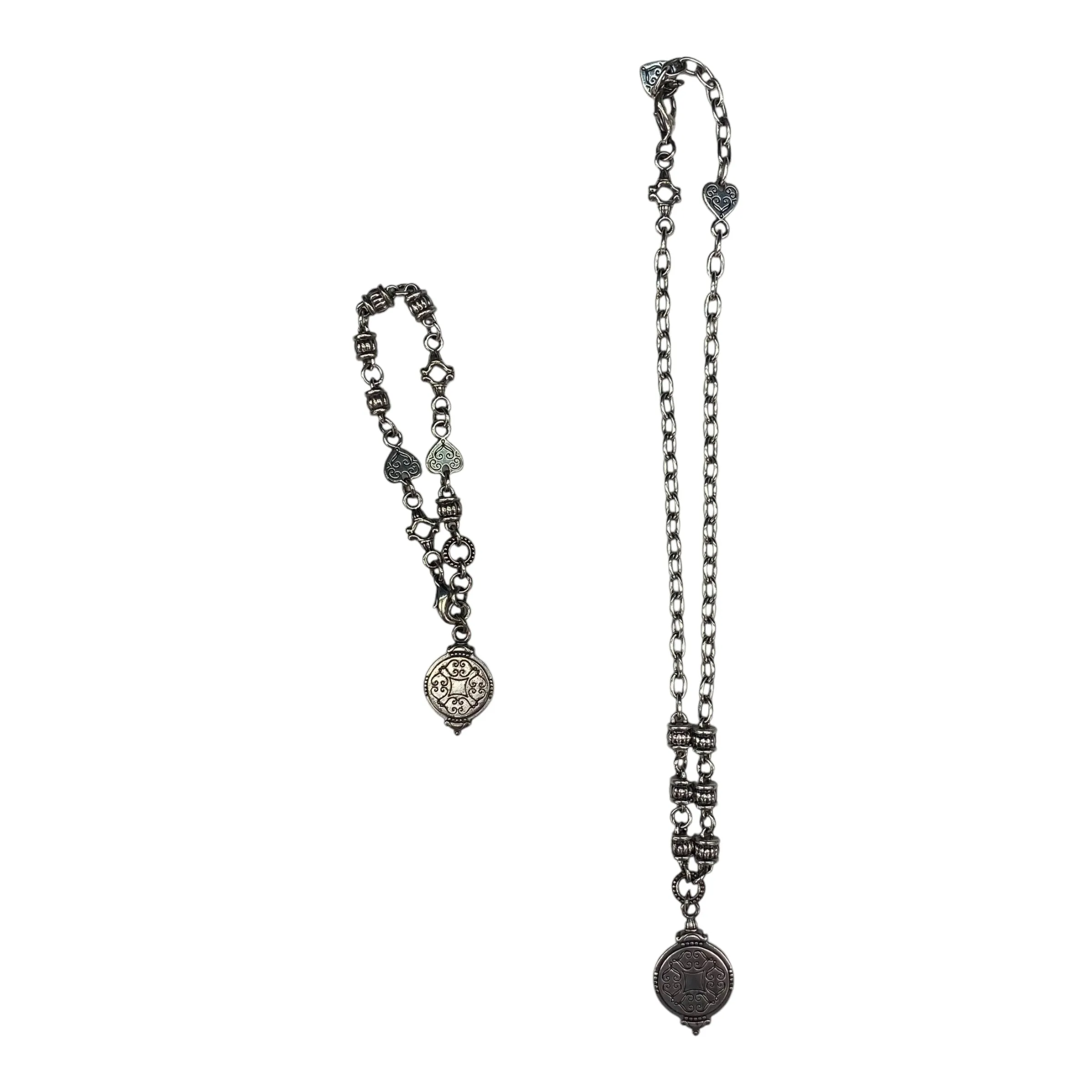 Bracelet Set By Brighton In Silver, Size:02 Piece Set