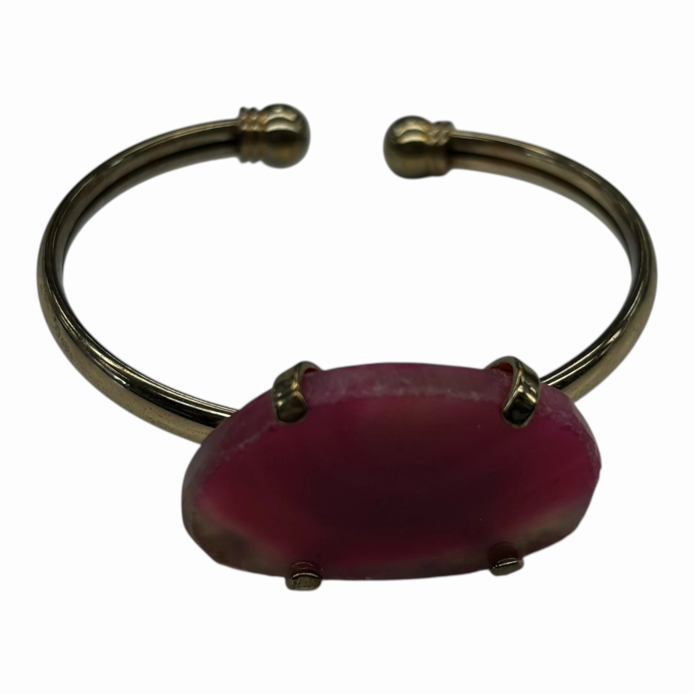 Bracelet Bangle By Clothes Mentor In Gold & Pink