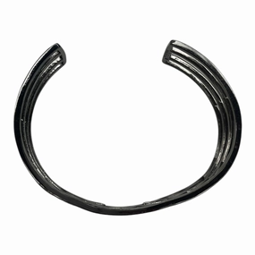 Bracelet Cuff By Cmf In Silver
