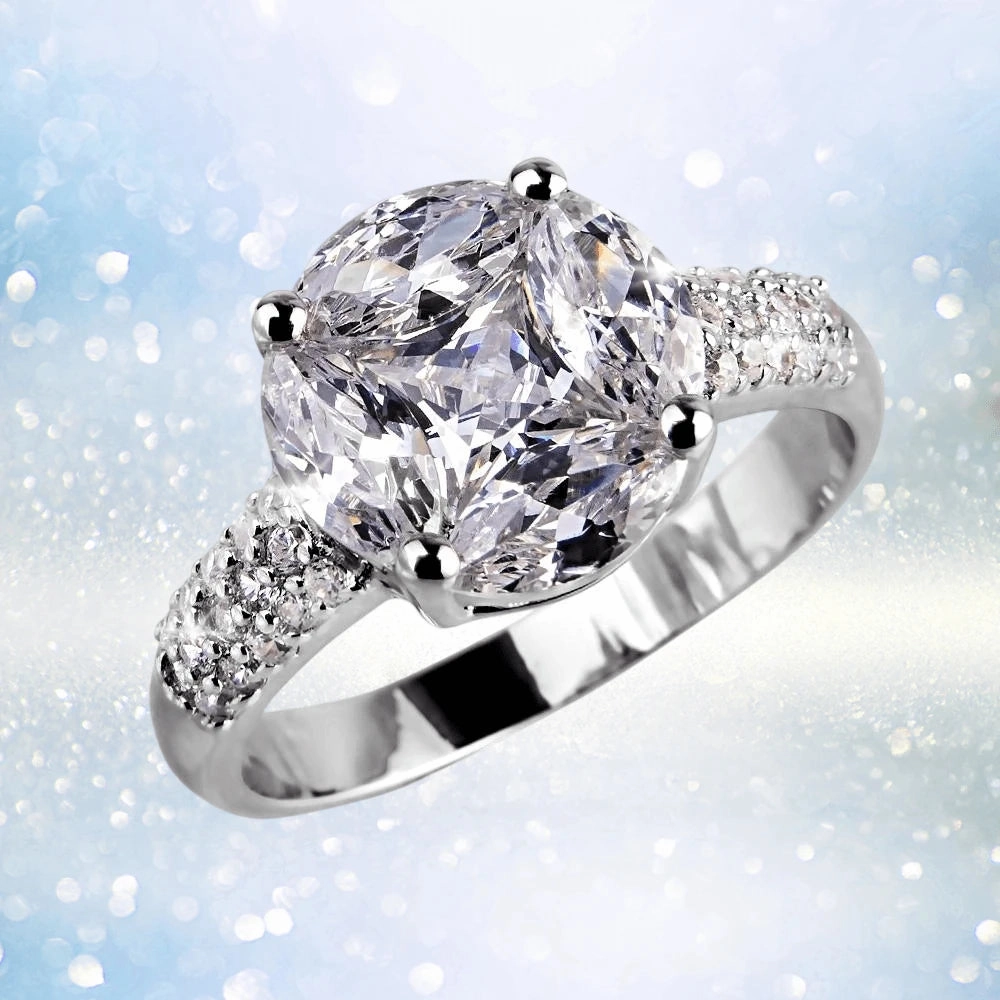 Capella Rhodium Ring