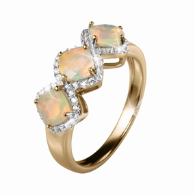 Celestial Opal Ladies Ring