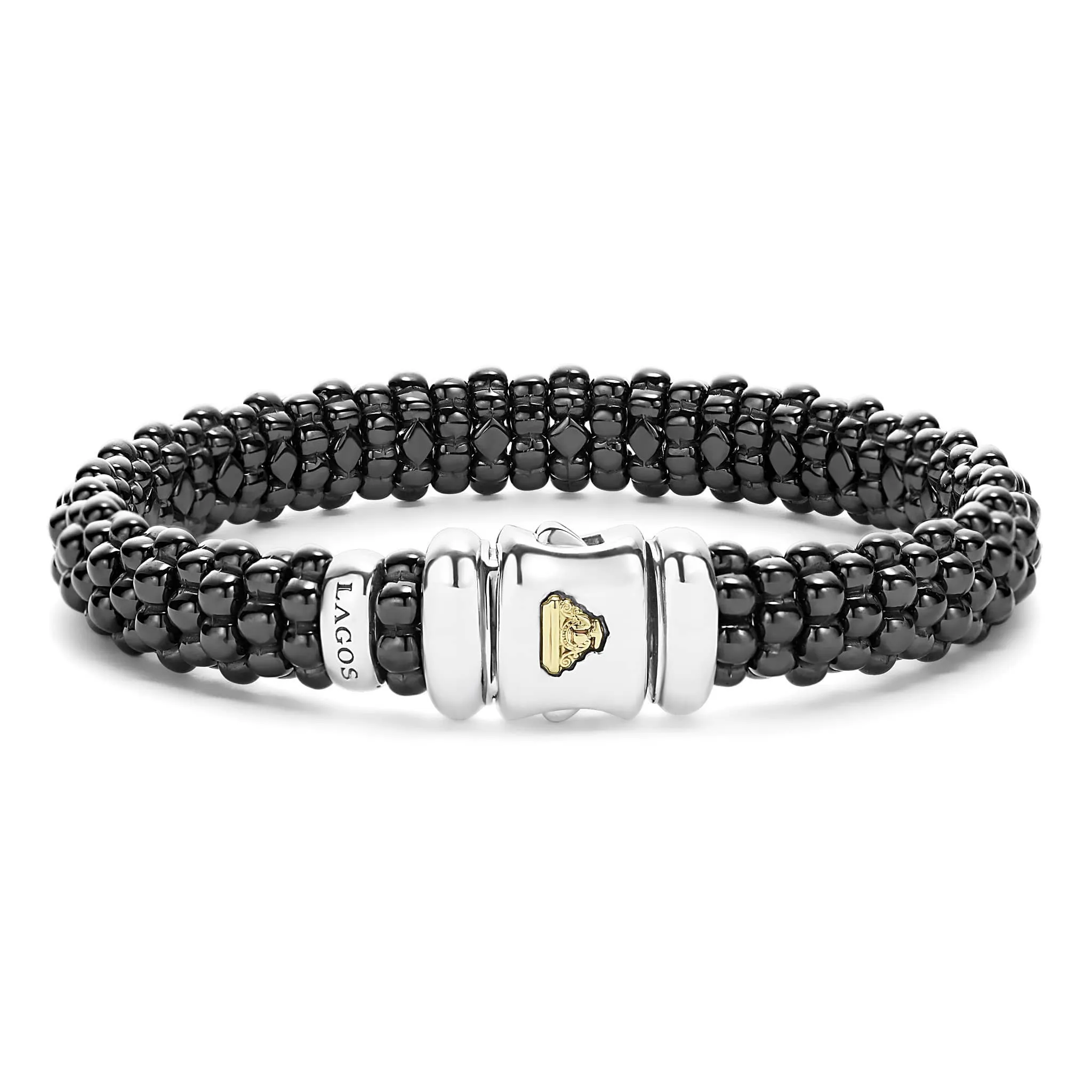 Ceramic Beaded Bracelet | 9mm (Size M)