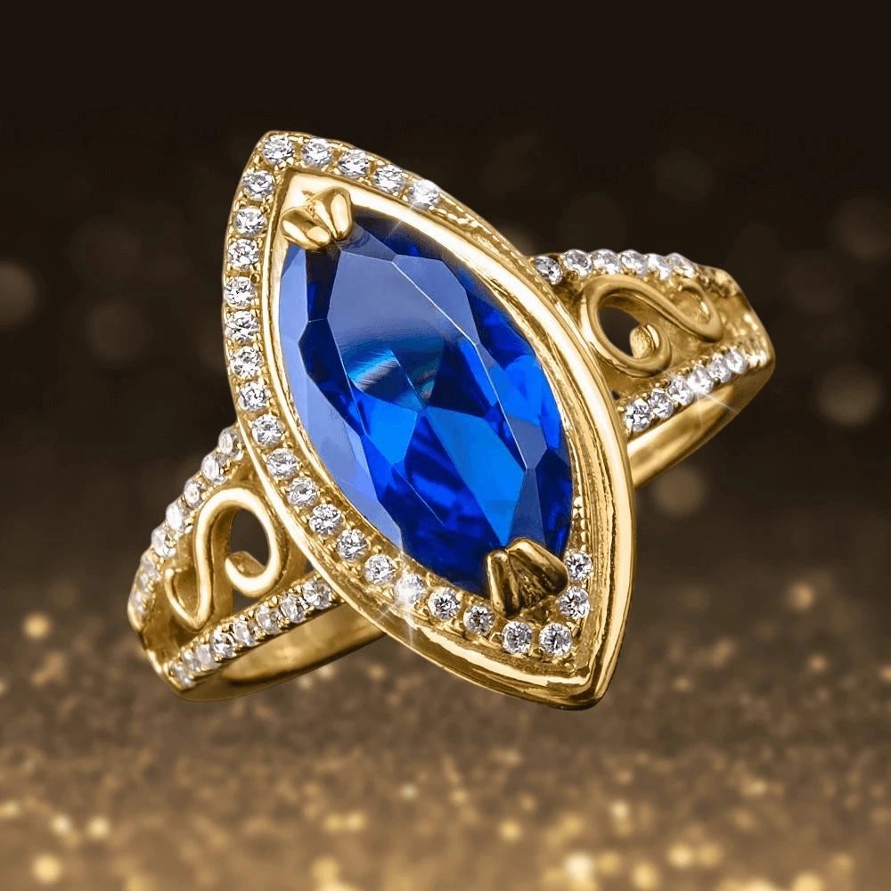 Ceylon Marquise Ring