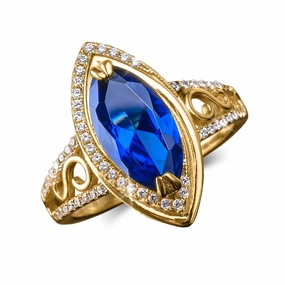Ceylon Marquise Ring