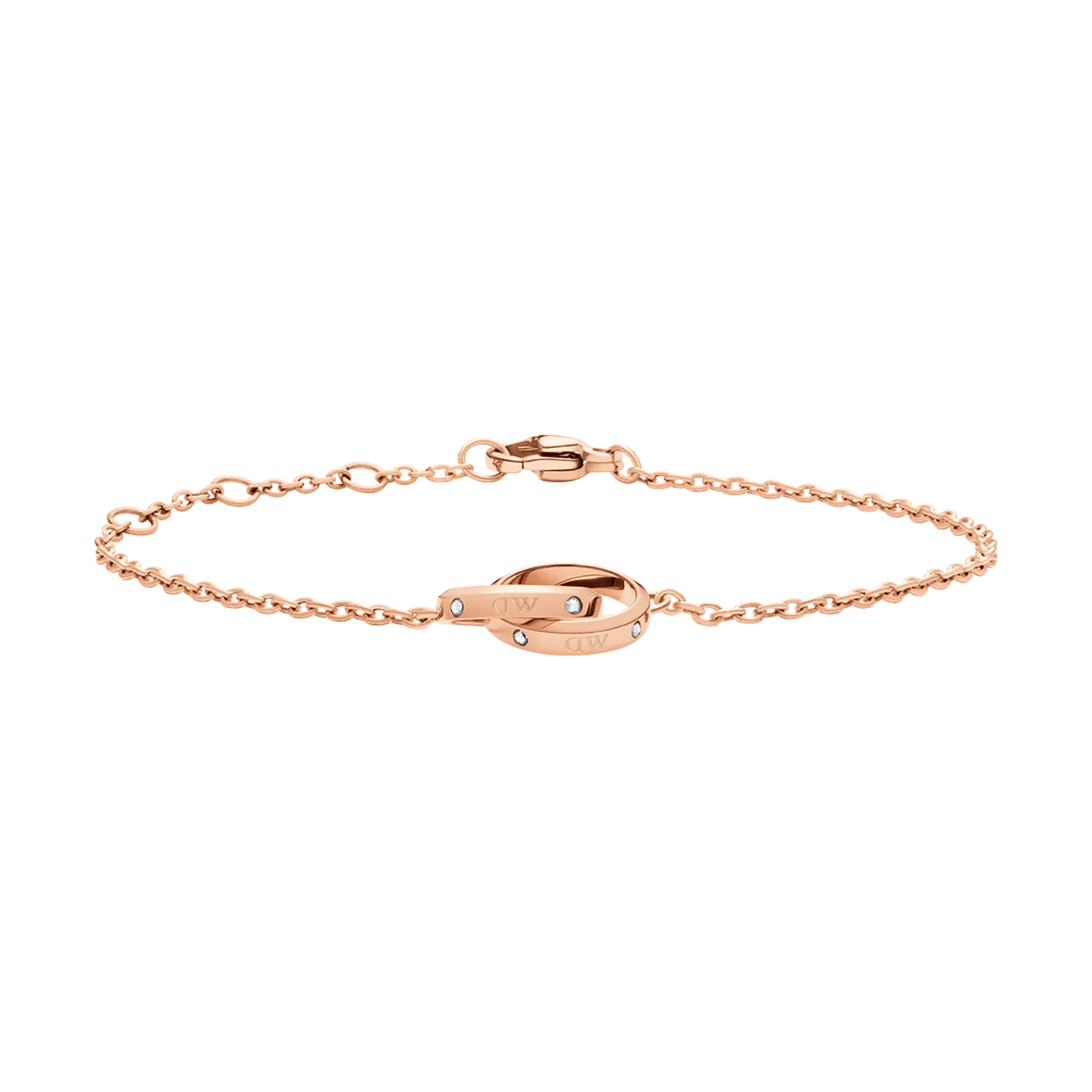 Classic Unity Lumine Rose Gold Bracelet DW00400355