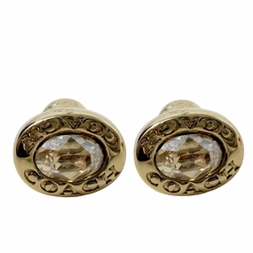 Crystal Stud Looking go Earrings Designer By Coach