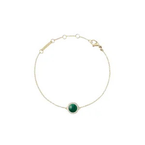 Daniel Wellington Audrey Malachite Gold Bracelet DW00401425