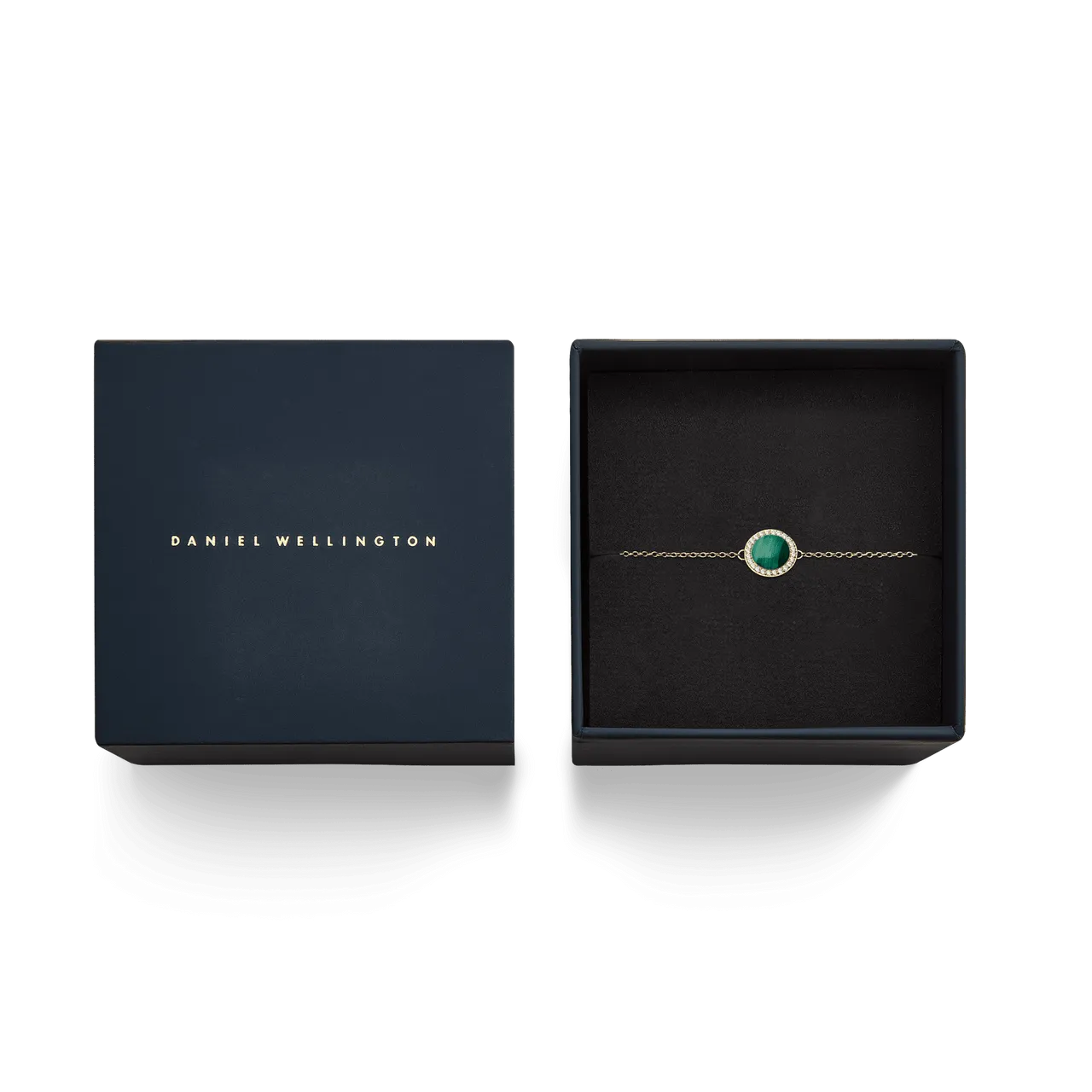 Daniel Wellington Audrey Malachite Gold Bracelet DW00401425
