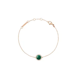 Daniel Wellington Audrey Malachite Rose Gold Bracelet DW00401431