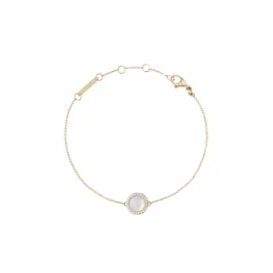 Daniel Wellington Audrey Mother of Pearl Gold Bracelet DW00401423