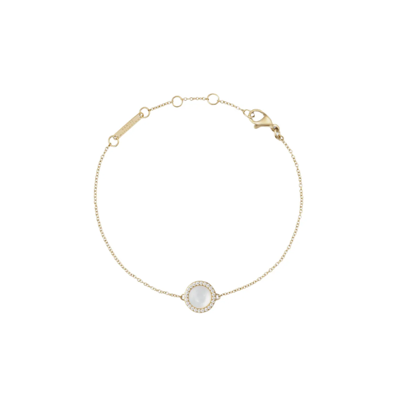 Daniel Wellington Audrey Mother of Pearl Gold Bracelet DW00401423