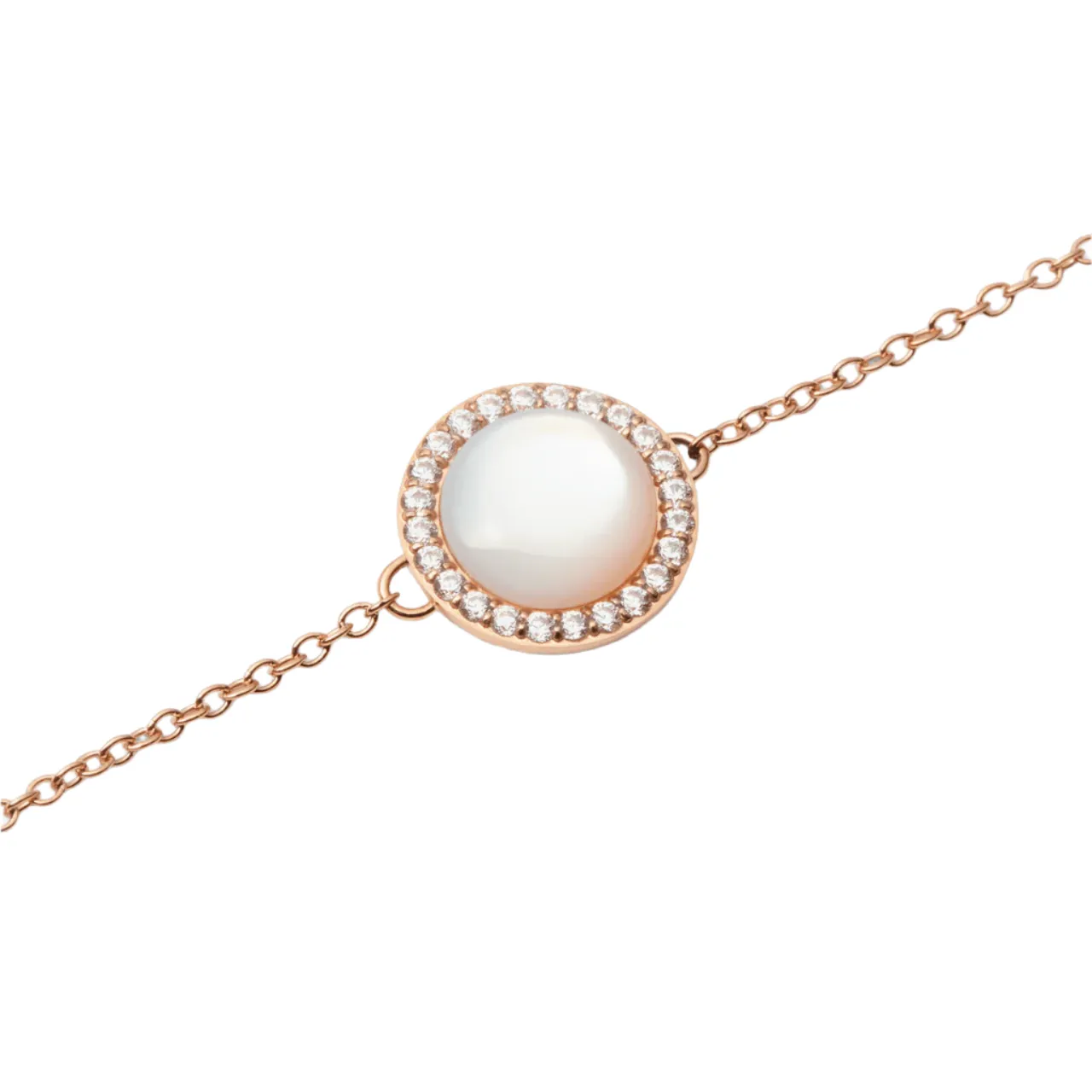 Daniel Wellington Audrey Mother of Pearl Rose Gold Bracelet DW00401429