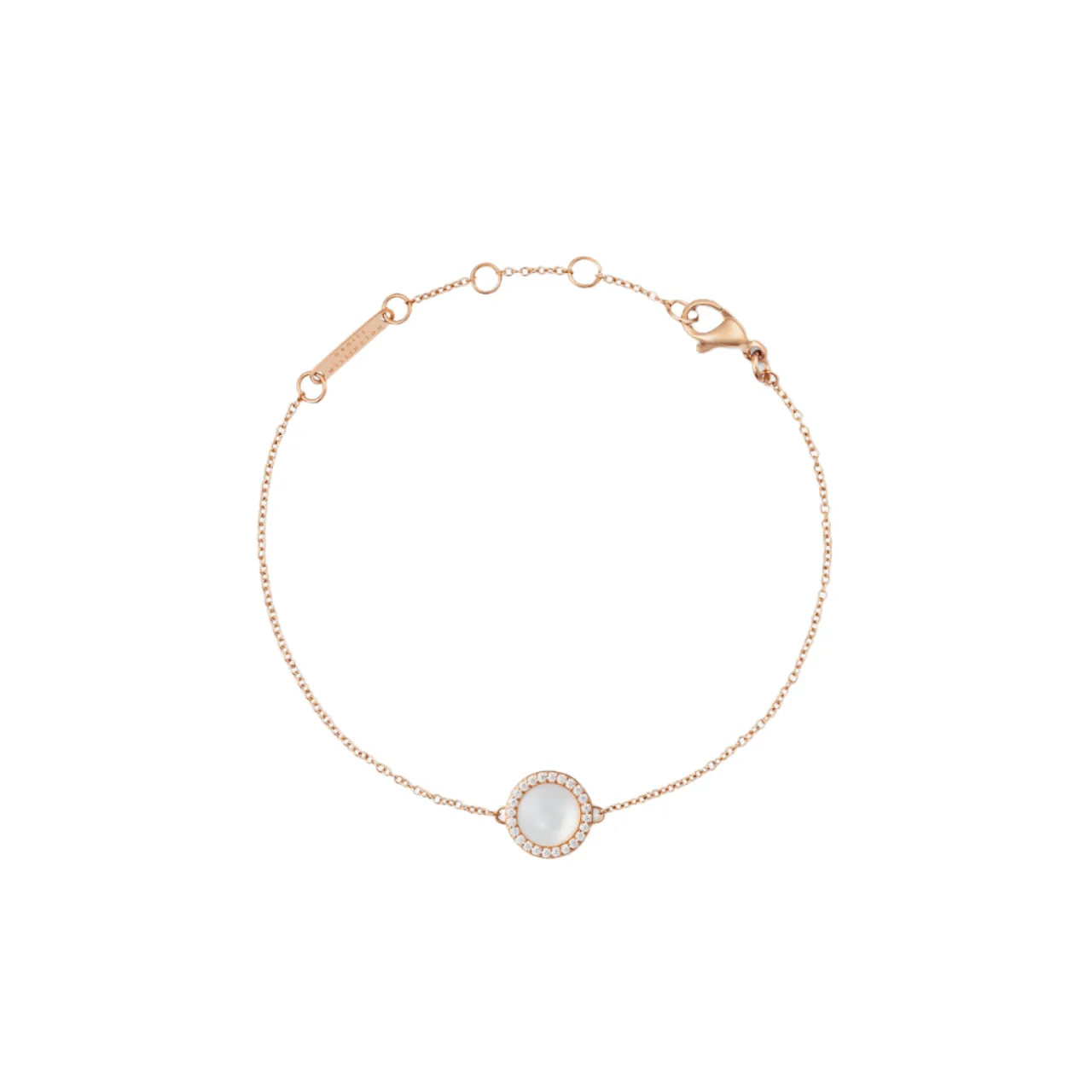 Daniel Wellington Audrey Mother of Pearl Rose Gold Bracelet DW00401429