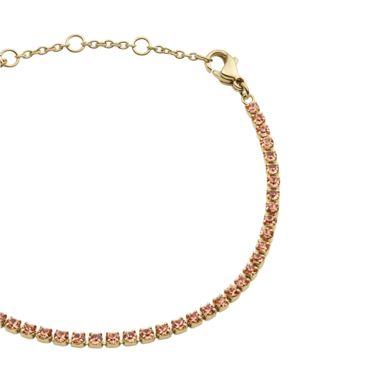 Daniel Wellington Classic Tennis Apricot Gold Bracelet DW00401110