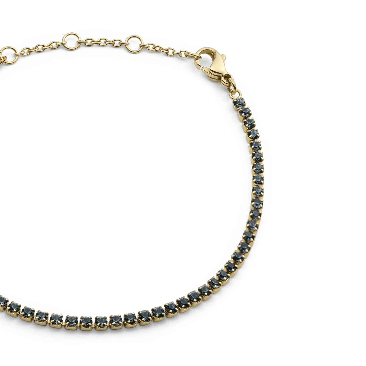 Daniel Wellington Classic Tennis Nightfall Gold Bracelet  DW00401107