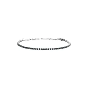 Daniel Wellington Classic Tennis Nightfall Silver Bracelet DW00401108